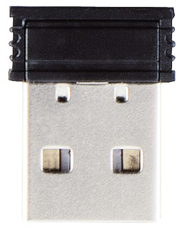 Egy USB csatlakozó fekete tetővel és ezüst alapzattal.