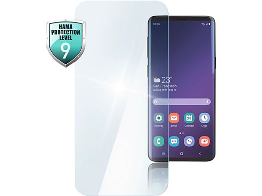 HAMA Premium Crystal Glass - Vetro protettivo (Adatto per modello: Samsung Galaxy S21)