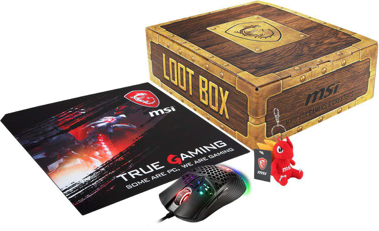 MSI Loot Box - S Set, Schwarz