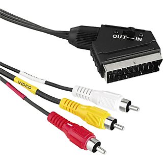 HAMA Videokabel RCA - Scart 1.5 m Zwart(205156)