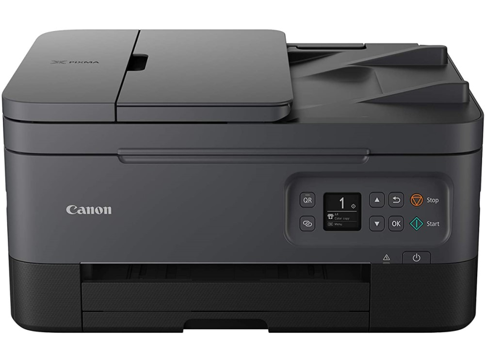 Impresora multifunción - Canon TS7450, Inyección de tinta, WiFi, 13 ppm, Copia y Escanea, B/N & Color, Negro