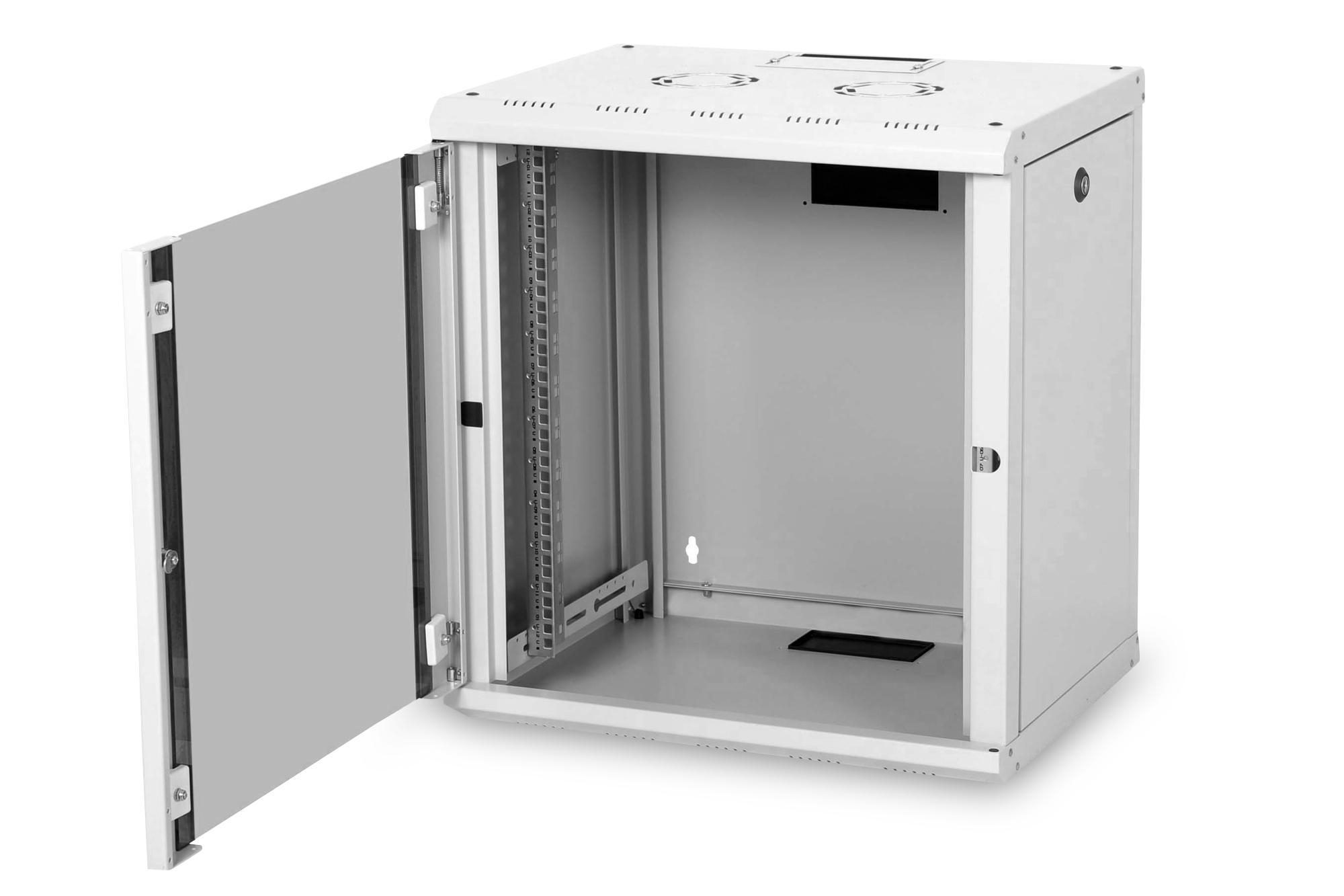 DIGITUS DN-19 12-U 600x450, lichtgrau, RAL 7035