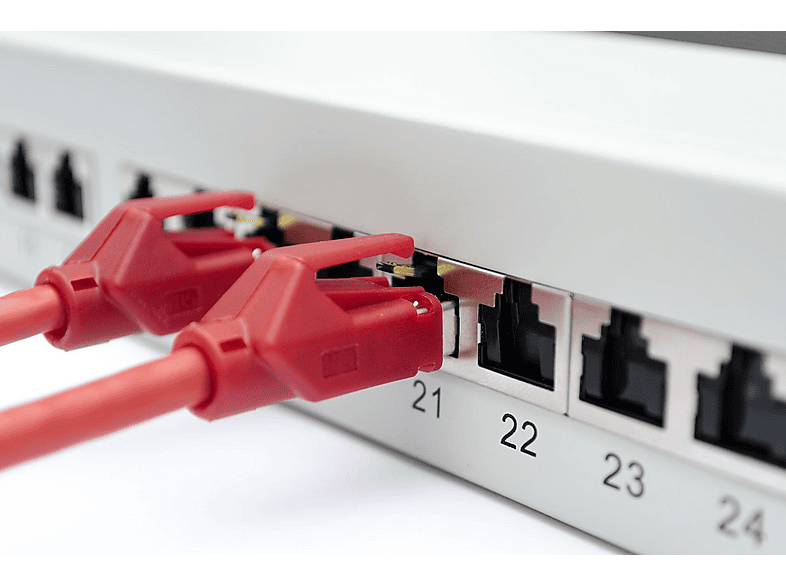DIGITUS Patch Panel 24-port Cat.6 / Class E for Buisness, grau; Patch Panel----Patch Panel — Foto 3 von 3