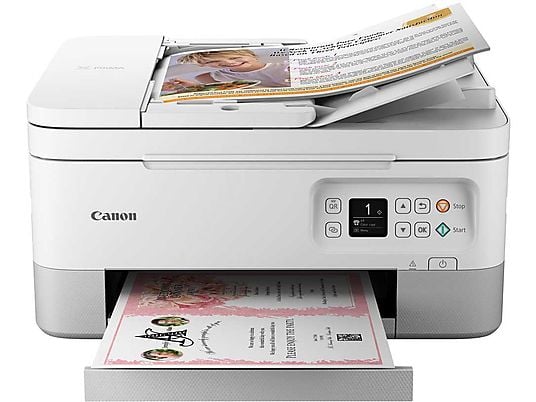 CANON Imprimante multifonction PIXMA TS7451a Blanc (4460C076)