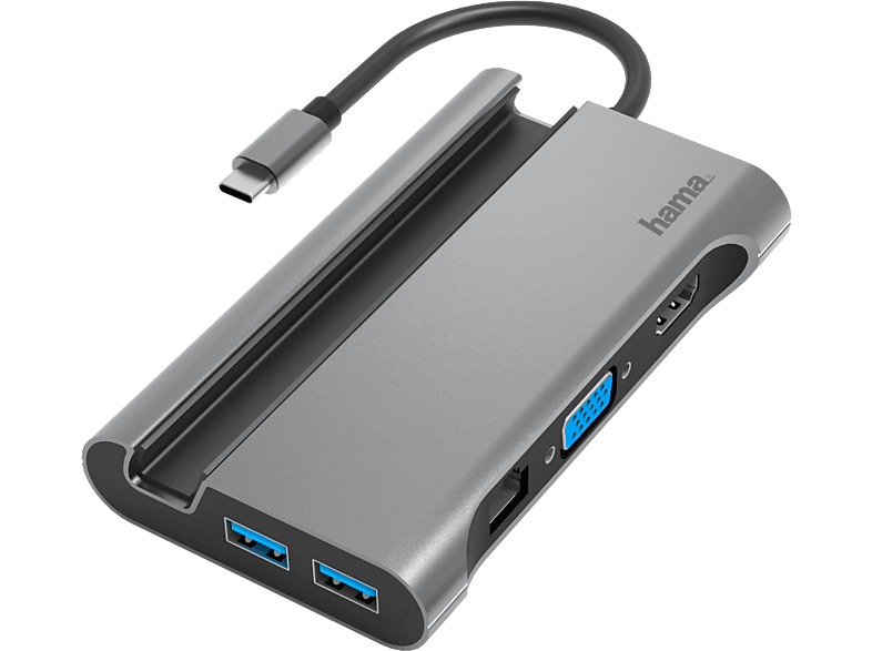 Hama Multipoort Adapter Usb-c - 7 Poorten (200102)