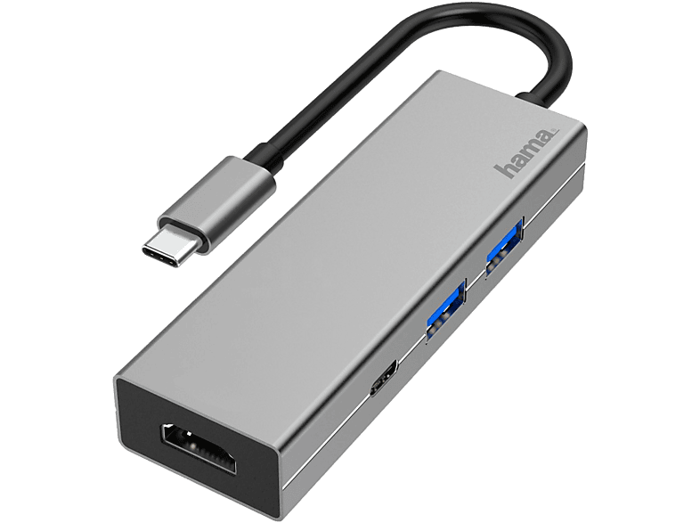 Hama Adaptateur Multiport USB-C 4 Ports