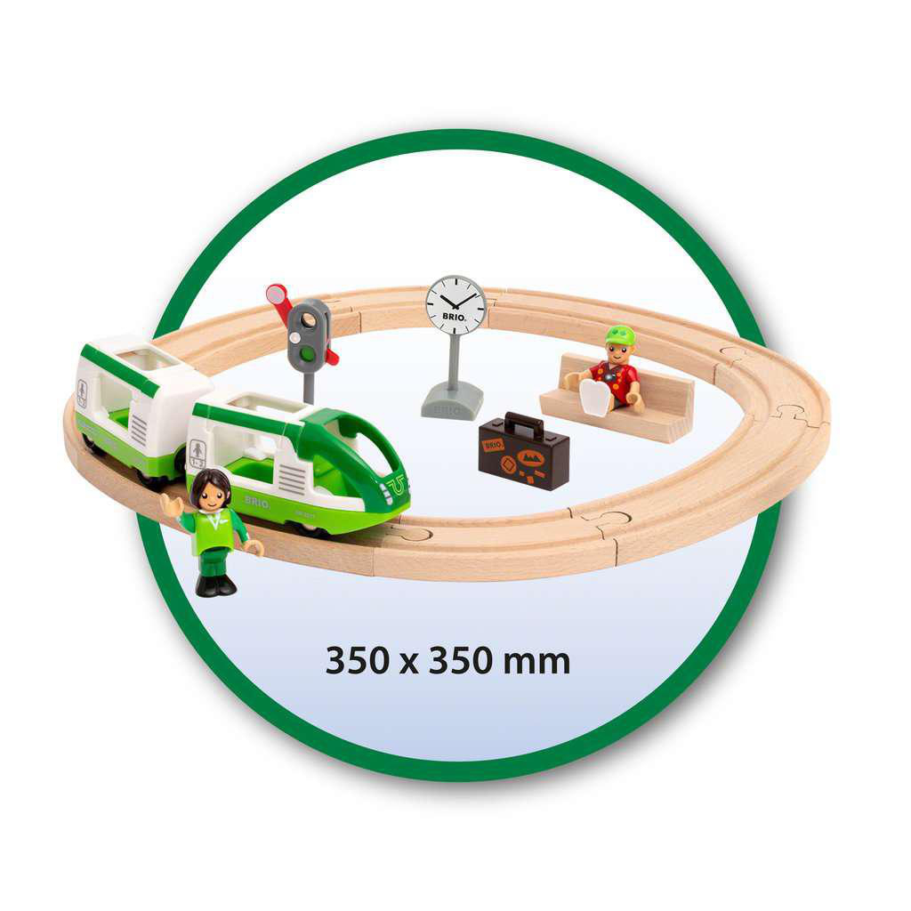 BRIO Starter Set Reisezug Eisenbahn Mehrfarbig
