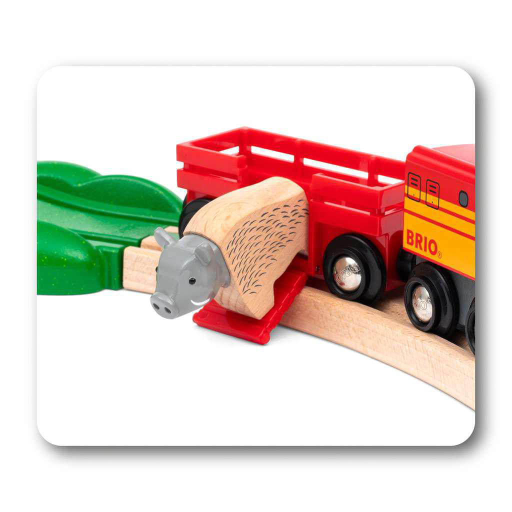 BRIO Nordische Waldtiere Set Eisenbahn Mehrfarbig
