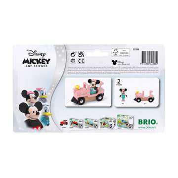 BRIO Minnie Maus Lokomotive Spielset Mehrfarbig