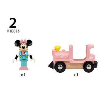 BRIO Minnie Maus Lokomotive Spielset Mehrfarbig