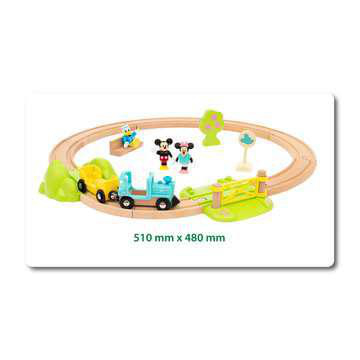 BRIO Micky Maus Eisenbahn-Set Eisenbahn Mehrfarbig
