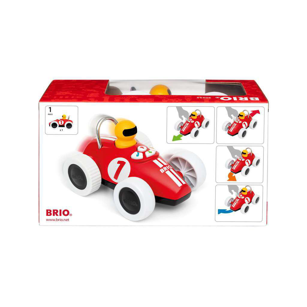 BRIO Play & Learn Rennwagen Spielzeugauto Mehrfarbig