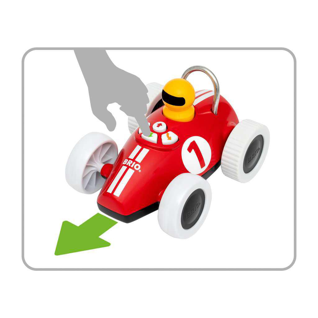 BRIO Play & Learn Rennwagen Spielzeugauto Mehrfarbig