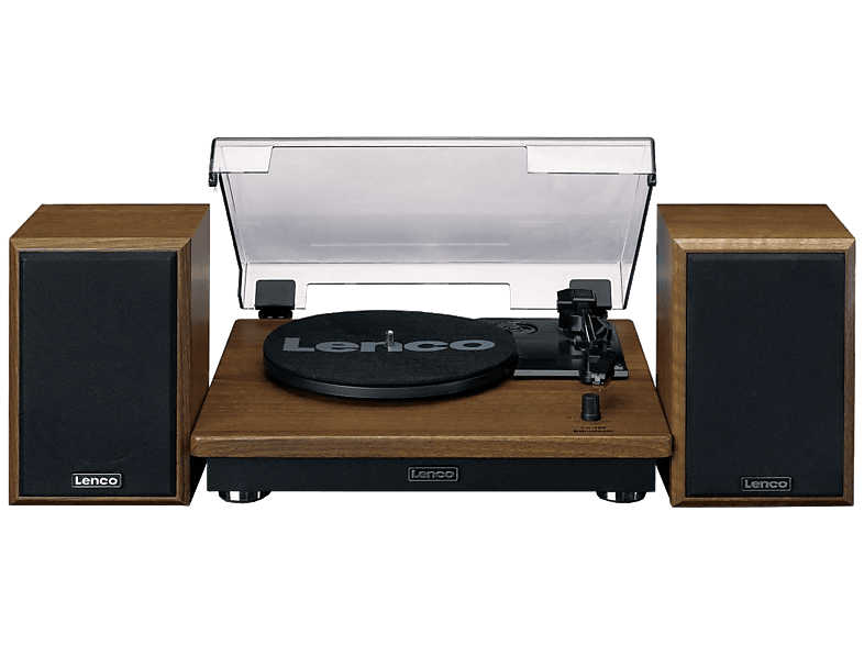 Lenco LS-100WD Platine vinyle avec haut-parleurs