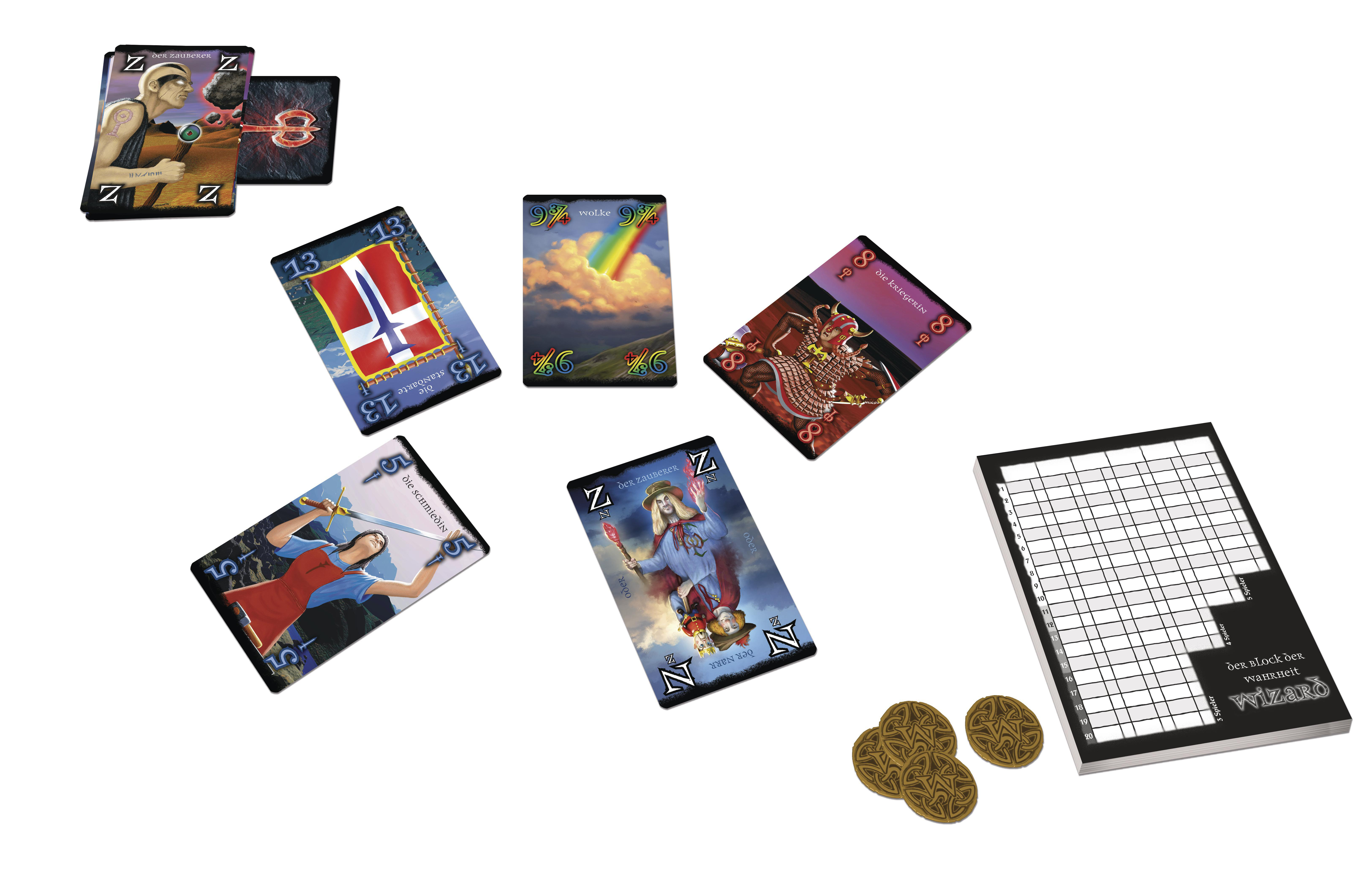 AMIGO Wizard 25-Jahre-Edition – Die Zauberlehre geht weiter! Kartenspiel Mehrfarbig
