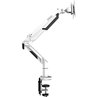 MediaMarkt DESQ Monitorarm met Gasveer Wit aanbieding