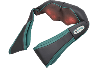 NAIPO MGS-N12CS - Dispositivo per massaggio Shiatsu (Nero/Verde)