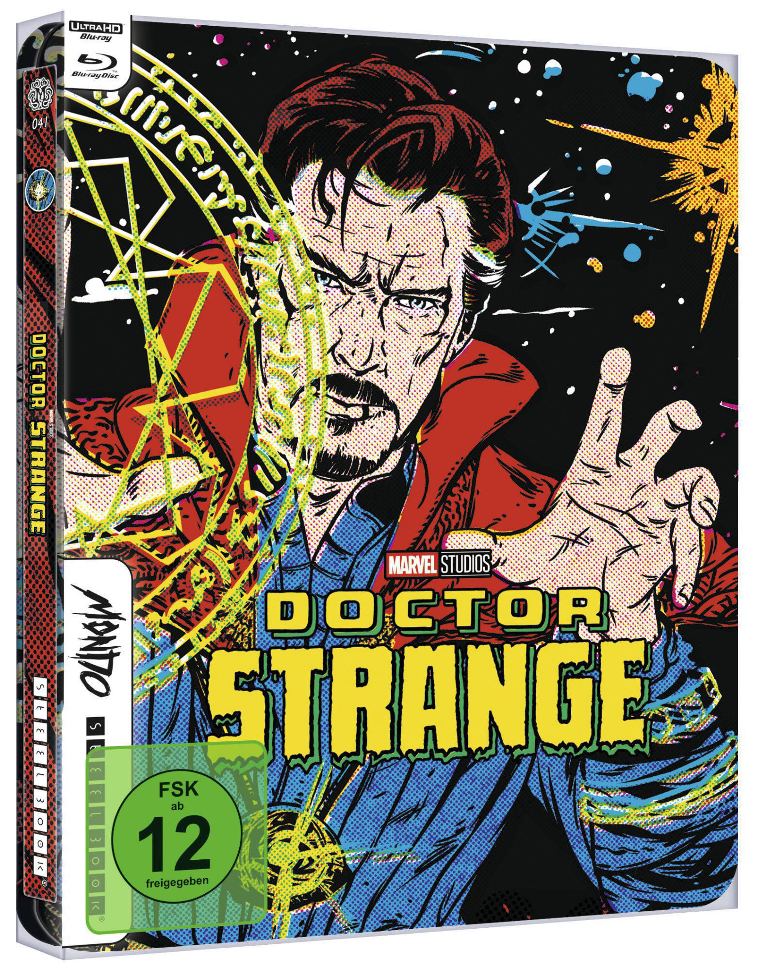 Ein Doctor Strange-Filmcover mit der Figur.