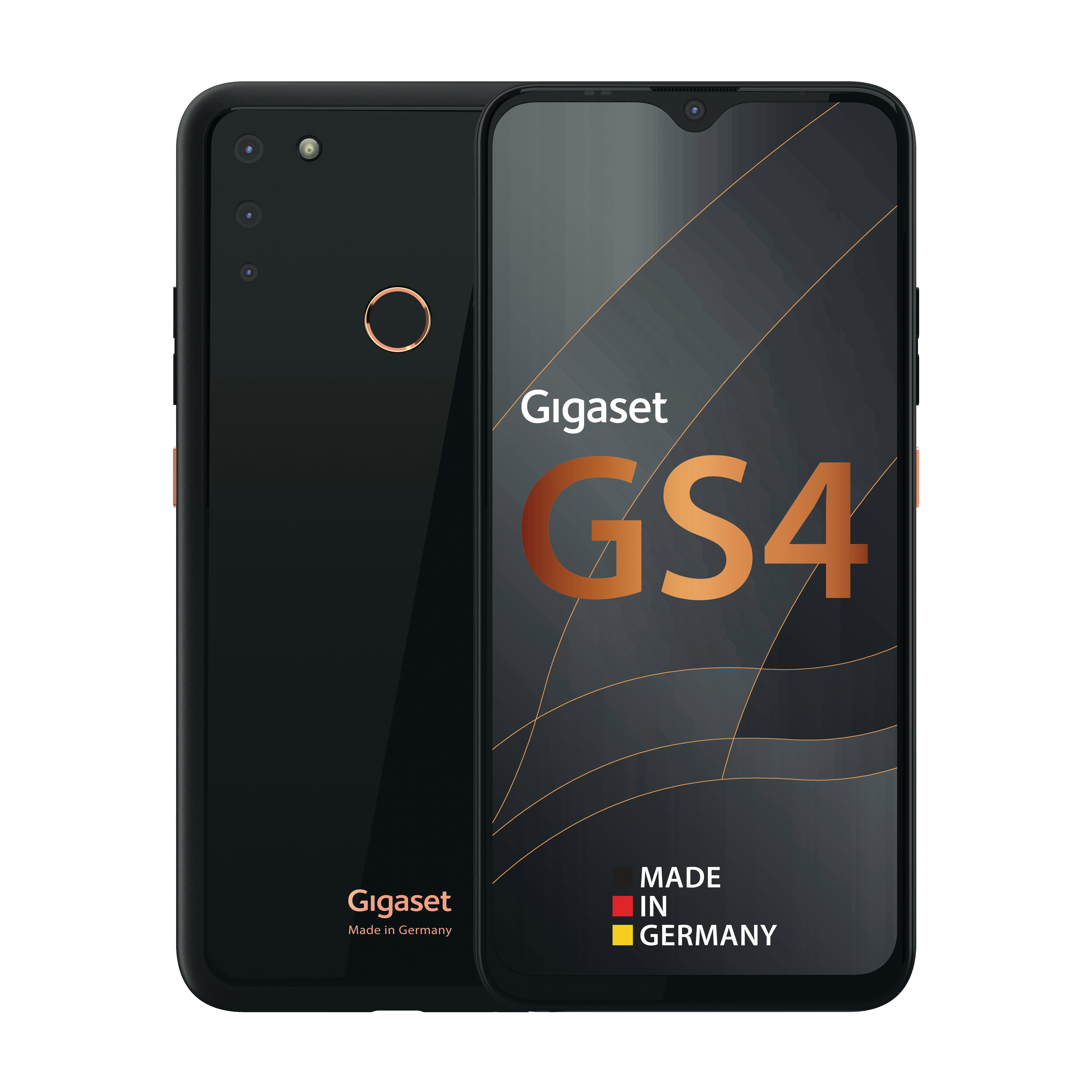 GIGASET GS4 64 GB Deep Black Dual SIM