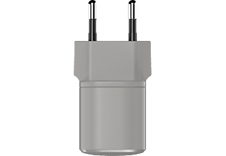 FRESH 'N REBEL USB Mini Charger 12 Watt Lichtgrijs