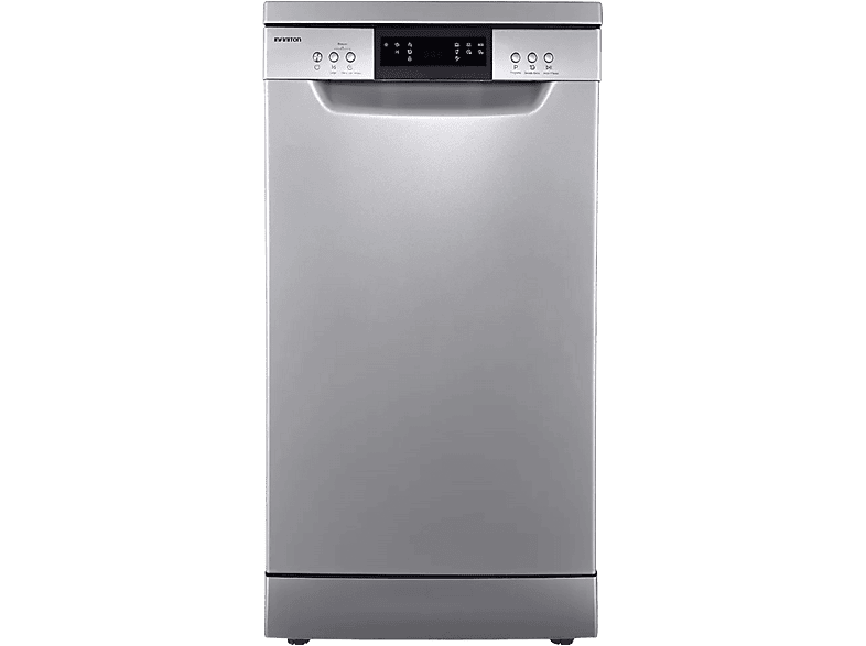 Lavavajillas - Infiniton DIW-43SP, Independiente, 9 servicios, 45 cm, Extra Drying, Pantalla LED, Inox