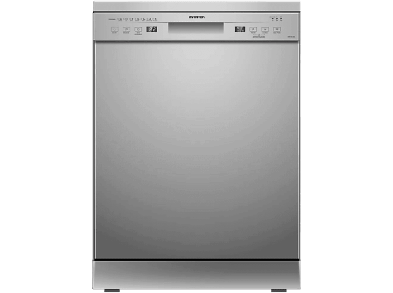 Infiniton DIW-60.6S, Independiente, 12 servicios, 7 programas, 60 cm, Inox