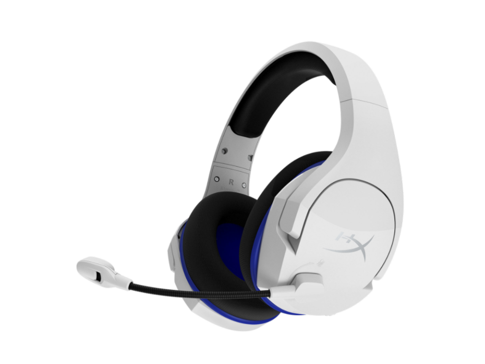 Hyperx Cloud Stinger core auriculares para juegos ps4 ps5 y pc ligeros controles deslizantes acero duraderos cancelación ruido gaming could wireless white inalambricos hhss1ckbwtg diadema 2.4