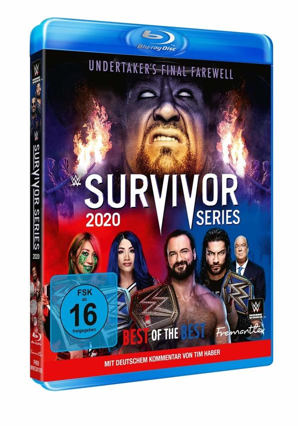 Blu-ray-Disc-Hülle. Das Cover zeigt einen Wrestler und den Titel der Serie.