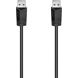 HAMA USB-kabel vrouwelijk - USB 2.0 1.5 m Zwart (200601)