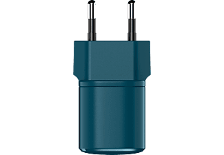 FRESH 'N REBEL USB Mini Charger 12 Watt met Apple Lightning-kabel 1,5 Meter Blauw