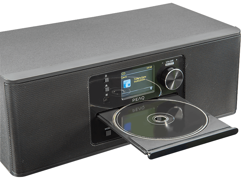 Thumbnail - PEAQ PDR 370 BT-B Internetradio, DAB+ Radiotuner, FM Tuner, Internet-Radio, DAB+, FM, Internet Radio, DAB, Bluetooth, Sc...