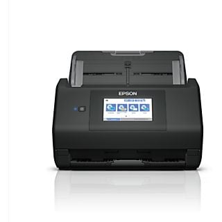 Escáner - Epson WorkForce ES-580W, Inalámbrica, 600 x 600 DPI, 35 ppm, 30 bits, ReadyScan LED, Negro