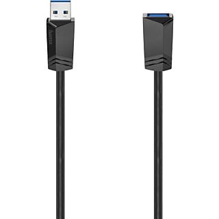 HAMA Verlengsnoer USB 3.0 1.5 m Zwart (200628)
