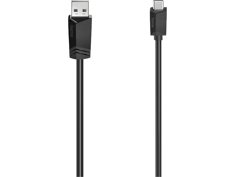 HAMA USB-kabel - USB-C 2.0 1.5 m Zwart (200632)
