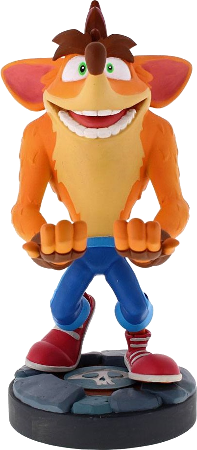 Crash Bandicoot 4 telefon- és kontrollertartó figura