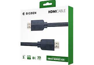 BIG BEN Xbox Series X/S aranyozott HDMI kábel 2.1, 3 m