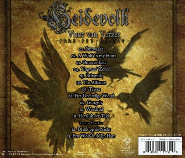 Heidevolk - Vuur Van Verzet  - (CD)