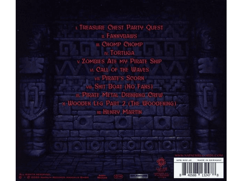 Thumbnail - Alestorm - CURSE OF THE CRYSTAL COCONUT (CD)