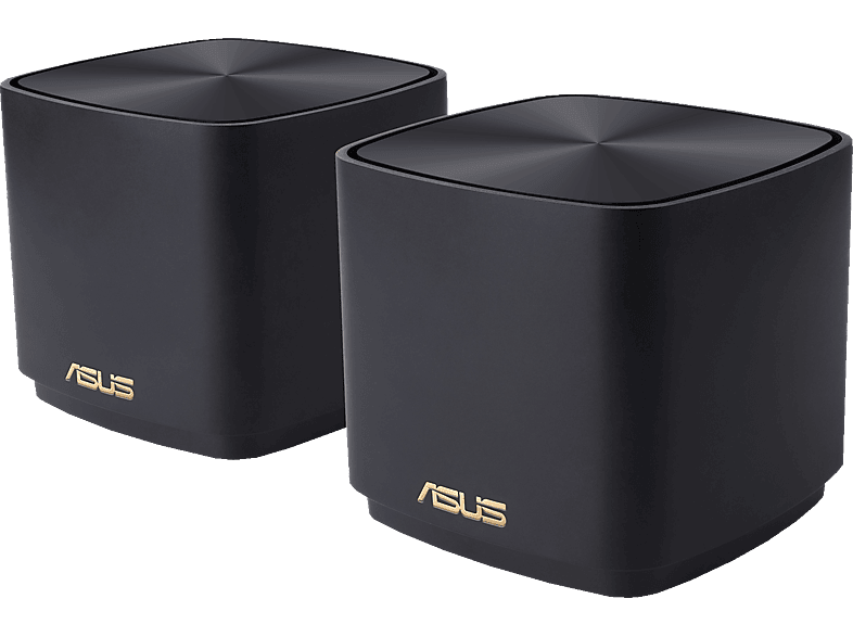 Mesh (XD4) 2er ZenWiFi Set Mini AX ASUS System Schwarz AX1800 WiFi-6