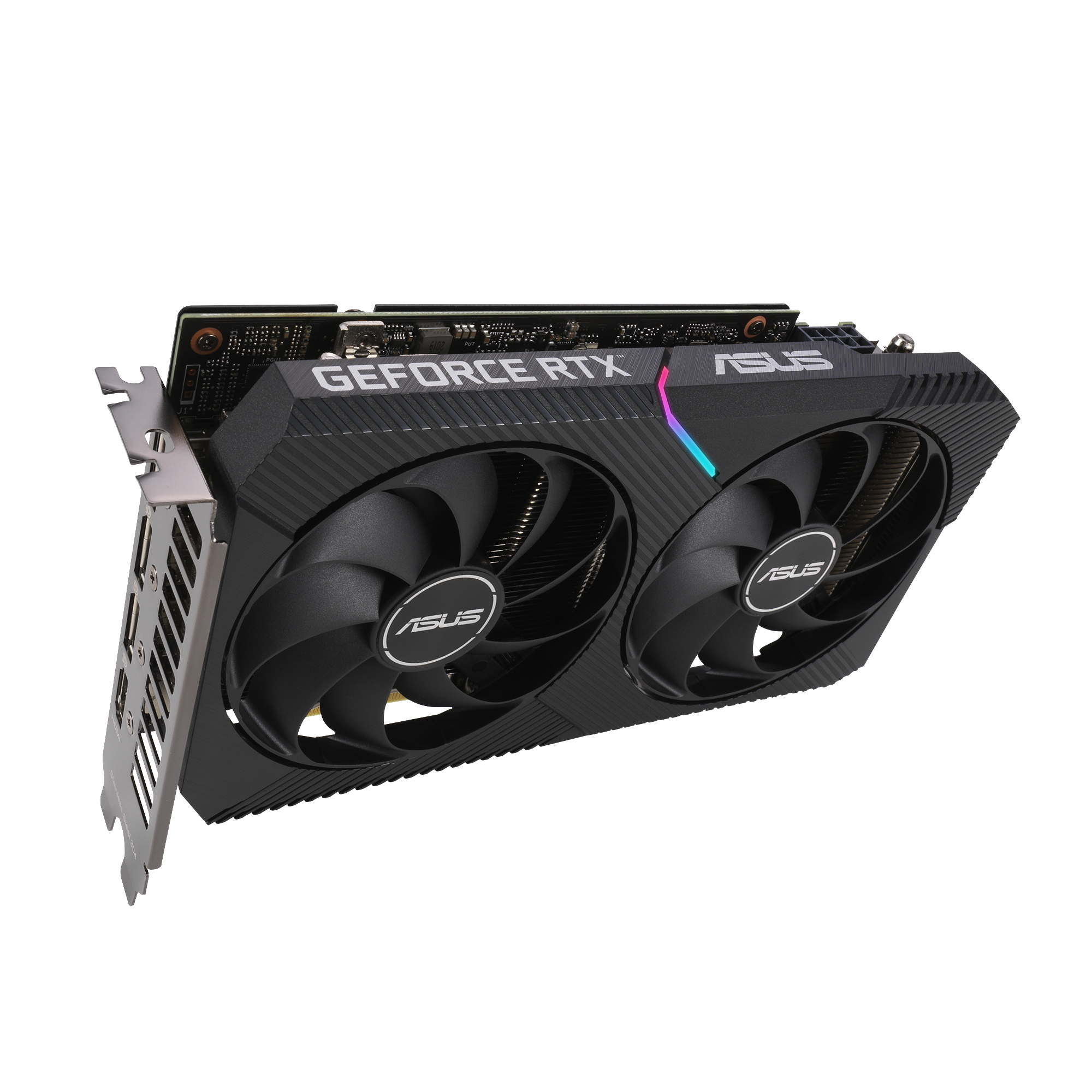 ASUS GeForce RTX™ 3060 Ti Dual Mini 8GB(90YV0FT1-M0NA00) (NVIDIA, Grafikkarte)