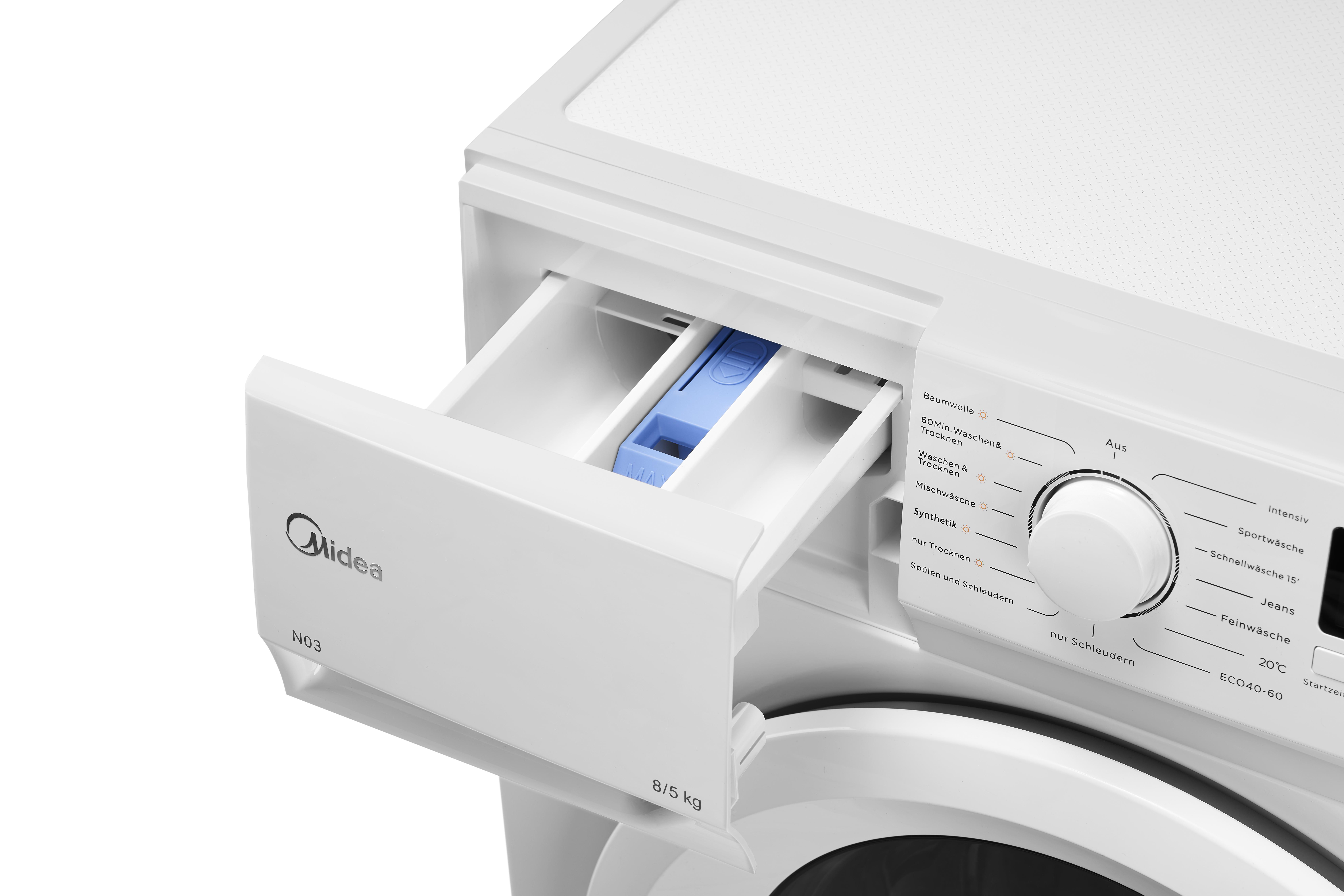 MIDEA MFNED85-1455 Waschtrockner (8 kg / 5 kg, 1400 U/Min.)