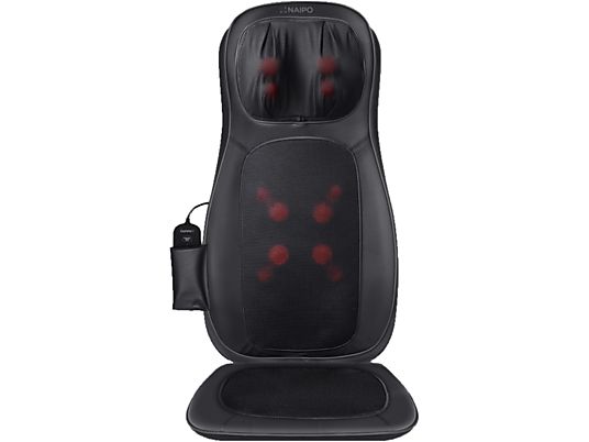 NAIPO MGBK-C2030 - Shiatsu - Housse de siège de massage (Noir)