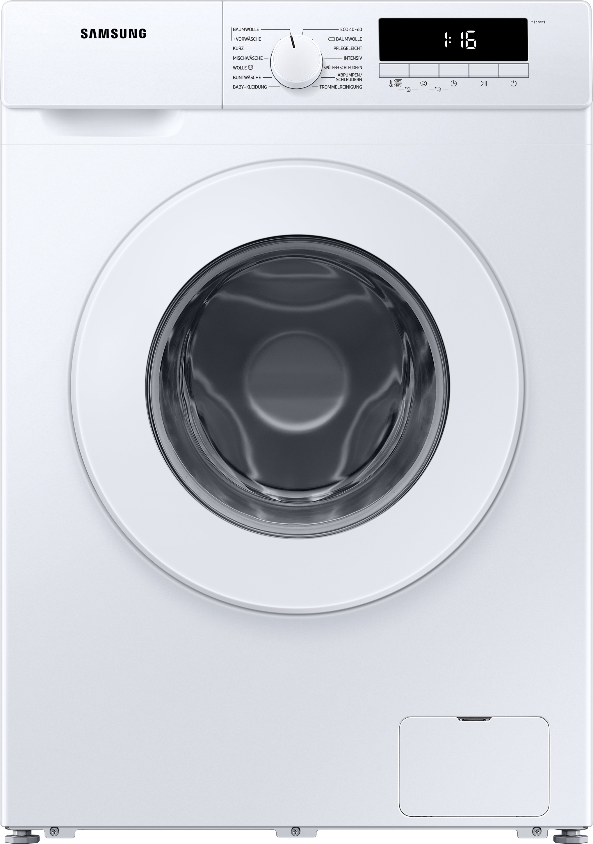 SAMSUNG WW9FT304PWW/EG Waschmaschine (9 kg, 1400 U/Min., D)