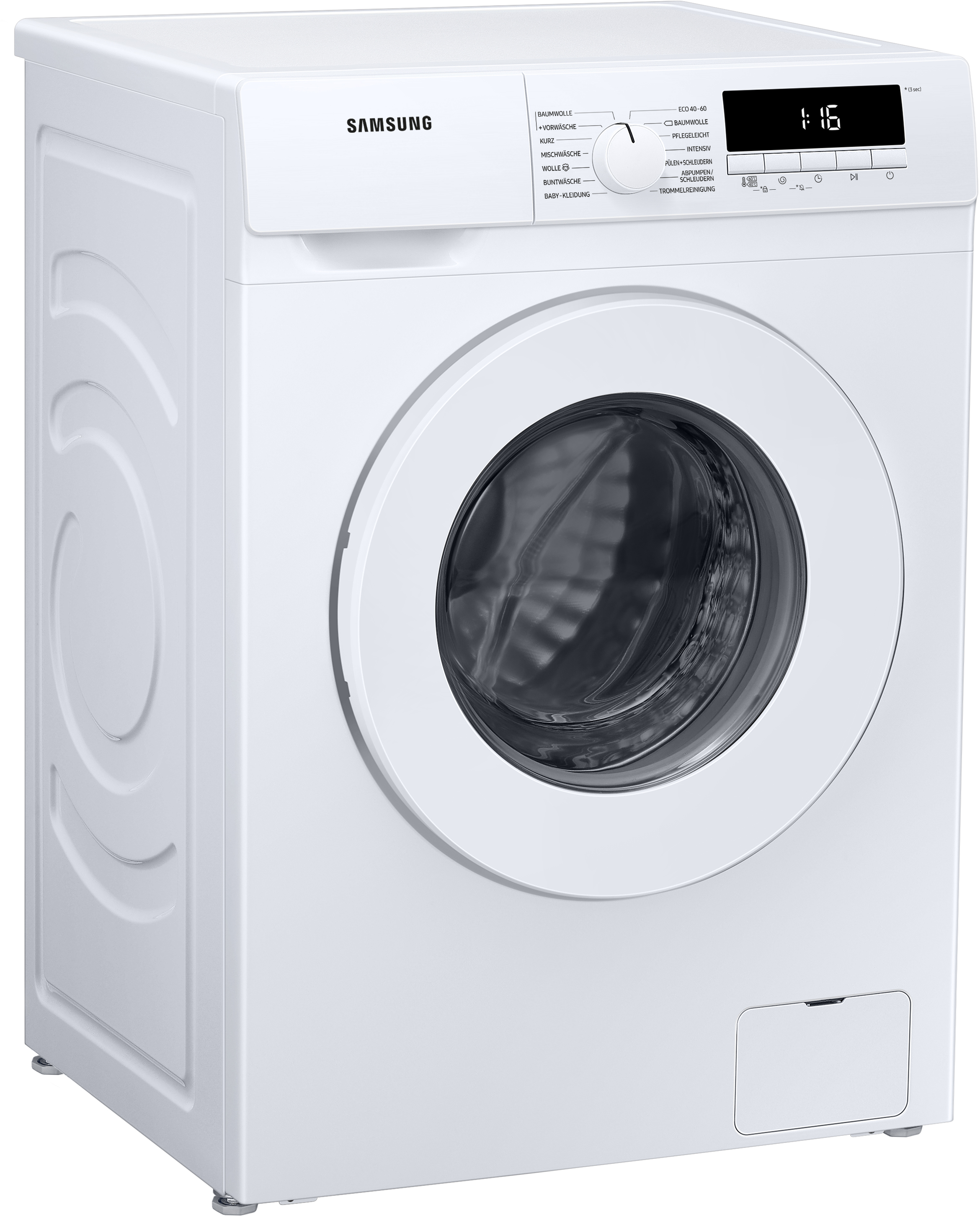 SAMSUNG WW9FT304PWW/EG Waschmaschine (9 kg, 1400 U/Min., D)