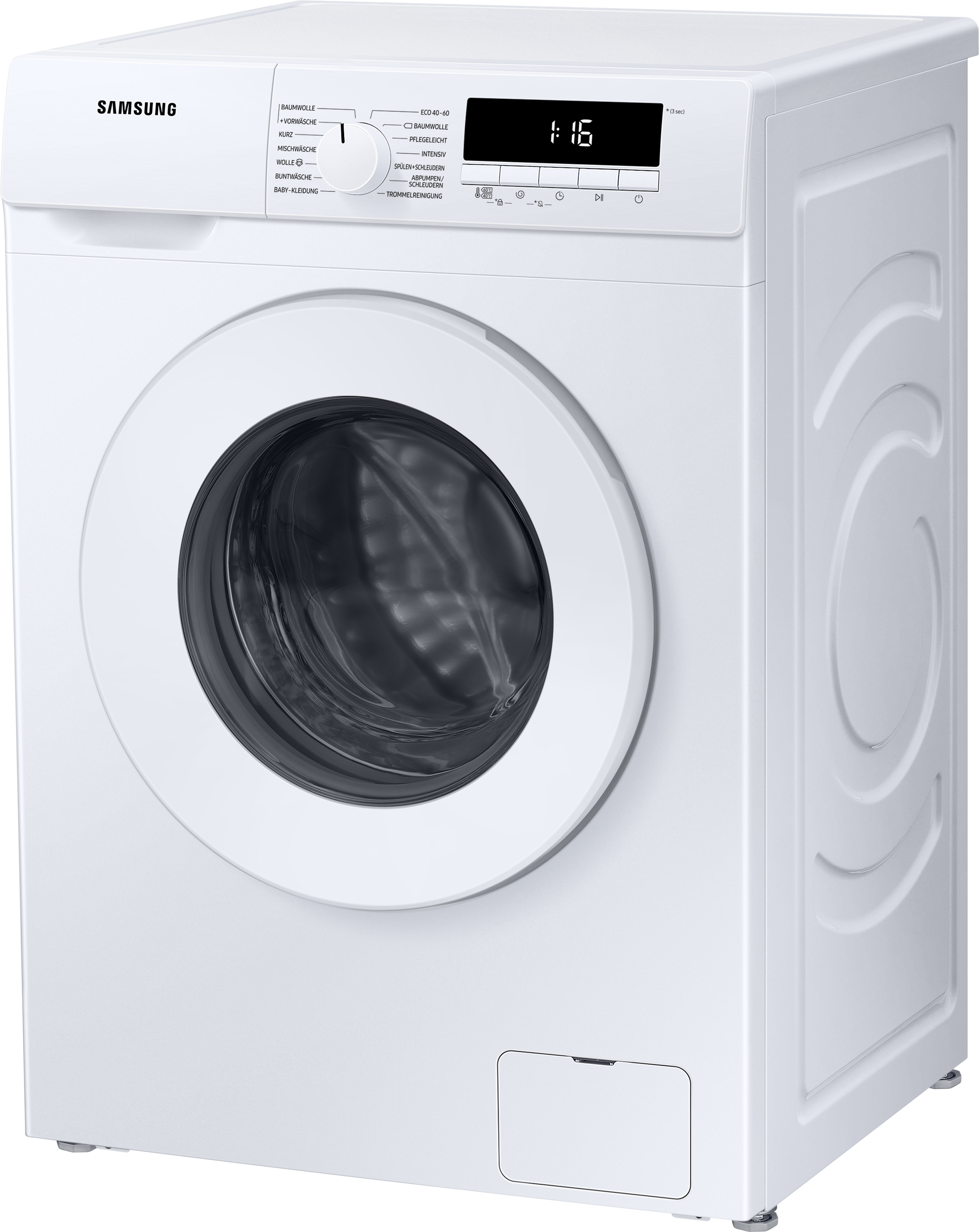 SAMSUNG WW9FT304PWW/EG Waschmaschine (9 kg, 1400 U/Min., D)