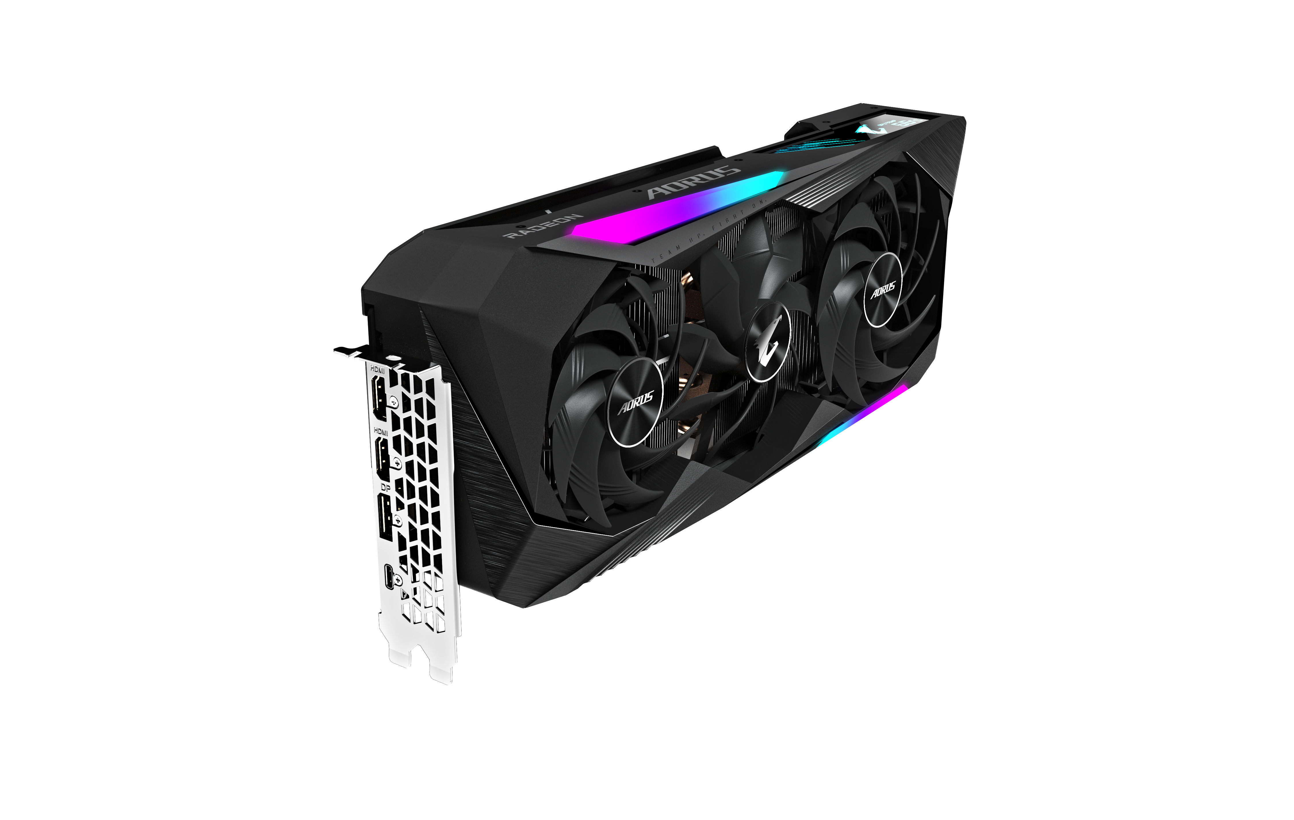 GIGABYTE Radeon RX 6800 XT Aorus Master16GB (GV-R68XTAORUS M-16GC) (AMD, Grafikkarte)