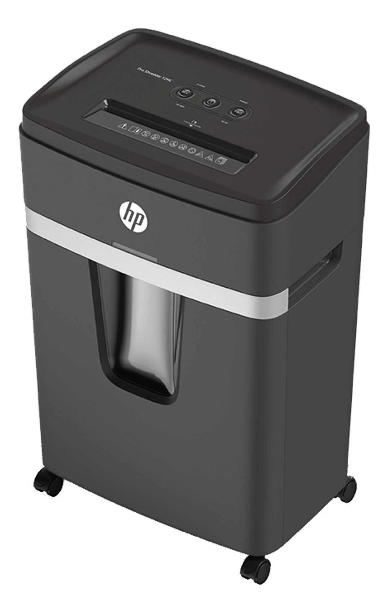 HP Pro Shredder 12MC - Distruggidocumenti (Nero)