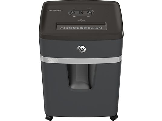 HP Pro Shredder 12MC - Distruggidocumenti (Nero)