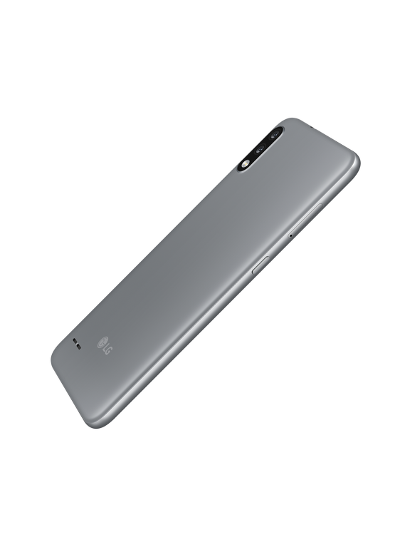 Móvil - LG K22, Gris, 32 GB, 2 GB RAM, 6.2" HD+, Quad Core QM215, Dual SIM, 3000 mAh, Android