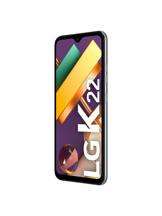 Móvil - LG K22, Gris, 32 GB, 2 GB RAM, 6.2" HD+, Quad Core QM215, Dual SIM, 3000 mAh, Android